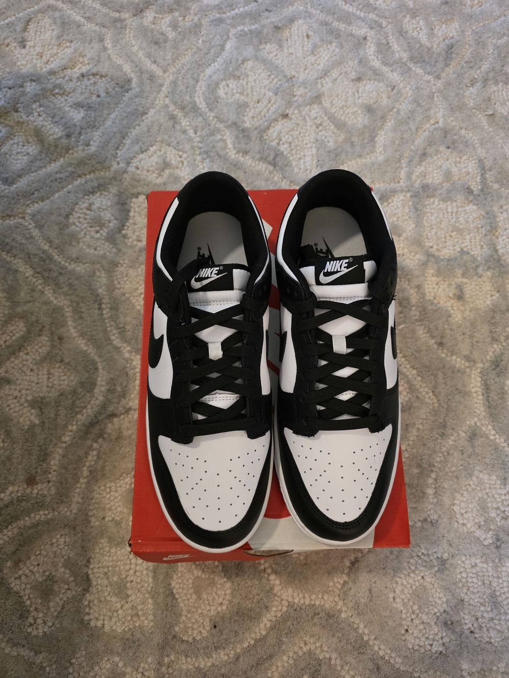 Nike Dunk Low Retro Panda Black White Men’s Size 11 New w/ Box - Picture 2 of 6